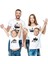 4 Lü Aile Kombin Tshirt 1