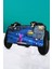 Telefon Soğutucu Fan Radyatör Destekli ve Joystick 6 Parmak Tetik Aparatlı Kıskaçlı Gamepad Pubg Fbs 4