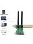 Pc Için Harici 2 Antenli Kablosuz Kart Wifi Mini Pcı-E Express - Pcı-E Adaptörü (Yurt Dışından) 5