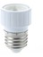4x E27 - GU10 LED Işık Soketi Adaptör Soketi Adaptör Lamba Ampulü Dönüştürücü Beyaz (Yurt Dışından) 4
