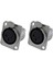 Xlr Dişi Jak 3 Pin - Panel Montajlı Jak D Serisi Boyut Xlr-F - 4 Paket (Yurt Dışından) 2
