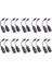 10 Pairs Hd Bnc Video Balun 8mp 1080P 720P Alıcı-Vericiler Utp Cat5 Hd Cvı Tvı Ahd Kamera Için (Yurt Dışından) 1