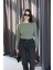 Naturel Yaka Oversize Ince Triko 2