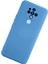 Tecno Camon 16 Kılıf Nano Içi Kadife Silikon - Mavi Ynsmr 3