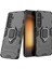 Samsung Galaxy S25 ile Uyumlu Batman Serisi Yüzük Standlı Armor Kılıf - Siyah AL3349 1