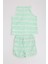Unisex Çocuk Batik Desenli Havlu Alt Üst Takım - Yeşil (2-3 Yaş 7-8 Yaş) 3
