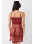 Bordo Şifon Pileli GECELIK-835 4