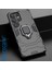Samsung Galaxy S25 Ultra ile Uyumlu Batman Serisi Yüzük Standlı Armor Kılıf - Siyah AL3349 3