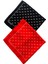 100% Pamuklu Çapa Desenli Bandana Kare Pamuklu Kumaş 1