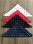Pamuklu 4 Adet Çapa Desenli Bandana 4 Farklı Renk Pamuklu Kumaş 1