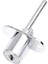 19MM Silindir Kafası Çapı Gümüş Ton Metal Çekmece Piston Kilidi 2 Tuşlu (Yurt Dışından) 1