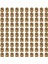 M2 x 3mm Pirinç Silindir Tırtıllı Dişli Yuvarlak Eklemeli Gömülü Somunlar 100 Adet (Yurt Dışından) 1