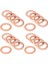 20 Adet 12MM x 18MM x 1.5mm Bakır Düz Yı Halkası Sızdırmazlık Parçaları (Yurt Dışından) 1