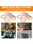 20 Adet 12MM x 18MM x 1.5mm Bakır Düz Yı Halkası Sızdırmazlık Parçaları (Yurt Dışından) 4