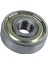 Gümüş Metal 627Z Sabit Bilyalı Rulman Rulman 7mm x 22MM x 8mm (Yurt Dışından) 5