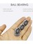 20 Paket 608-2RS Bilyalı Rulman - Kaykaylar, Tek Sıralı Patenler, Scooterlar Için Çift Kauçuk Mühürlü Minyatür Sabit Bilyalı Rulmanlar (8mm x 22MM x 7mm) (Yurt Dışından) 3