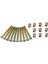 Altıgen Soket Başlı Vidalar Cıvatalar Dişli M 6 x 55 mm Namlu Somunları ile Mobilya Cıvatası Çapraz Dübel Yataklar Için Oluklu Mobilya Somunu Beşik Sandalyeler (Yurt Dışından) 1
