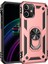 Iphone 12 Mini Kılıf Sofya Yüzüklü Silikon Kapak - Rose Ynsmr 1