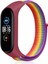 Xiaomi Mi Band 4 Hasırlı Cırtcırtlı Kordon - Gökkuşağı 1 Ynsmr 1