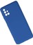 Samsung Galaxy M51 Kılıf Nano Içi Kadife Silikon - Mavi Ynsmr 2