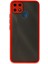 Realme C25 Kılıf Montreal Silikon Kapak - Kırmızı Ynsmr 1