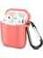 Airpods 2 (2.nesil) Sert Silikon Kılıf - Fuşya Ynsmr 1