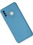 Huawei P30 Lite Kılıf Nano Içi Kadife Silikon - Mavi Ynsmr 3