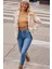 Düğme Detaylı Skinny Jean Pantolon 6