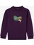 Knit Active Top Çocuk Mor Sweatshirt 1