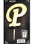 Pasta Üstü Pleksi Harf Gold P 1