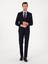 Erkek Lacivert Slim Fit %100 Yün Klasik Takım Elbise 50306038-VR033 1