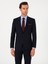 Erkek Lacivert Slim Fit %100 Yün Klasik Takım Elbise 50306038-VR033 3