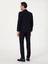 Erkek Lacivert Slim Fit %100 Yün Klasik Takım Elbise 50306038-VR033 5