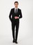 Erkek Siyah Slim Fit %100 Yün Klasik Takım Elbise 50306038-VR046 1