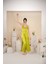 Saten Maxi Elbise 1