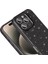 Apple iPhone 16 Pro Max Uyumlu Kılıf Koton Simli Silikon Arka Kapak Kamera Korumalı Siyah 3