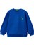 Erkek Çocuk Önü Logo Baskılı Bisiklet Yaka Sweatshirt 1
