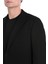 Siyah Comfort Fit Desenli Mono Yaka Casual Ceket 3