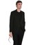 Siyah Slim Fit Sivri Yaka Klasik Takım Elbise 2