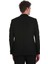 Siyah Slim Fit Sivri Yaka Klasik Takım Elbise 5
