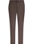 Kahverengi Regular Fit Yandan Cep Kumaş Pantolon 1