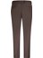 Kahverengi Regular Fit Yandan Cep Kumaş Pantolon 2