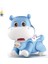 Karikatür Hippo Elektrikli Sürünme Oyuncakları Işık Müzik Dans Robot Bebek Sürünme Eğitim Oyuncakları (Yurt Dışından) 1