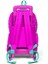 Çekçek Pembe-Turkuaz Kalp Desenli Okul Sırt Çantası 23133 4