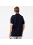 Erkek Lacivert Classic Fit Kısa Kollu Polo 2