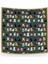 Yeşil Kediler Twill Saten Fular 57*57 cm 2
