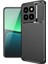 Xiaomi 14T Pro Uyumlu Kılıf Negro Karbon Görünümlü Silikon Siyah 3