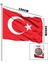 Türk Bayrağı Alpaka Kumaş 100 x 150 cm (4767) - Lisinya 1