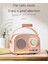 Retro Bluetooth mini ses bombası hoparlör pembe yeşil 1