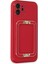 Apple iPhone 12 Kılıf Coco Elit Kapak - Kırmızı Ynsmr 2